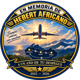 Badge evento homenaje Hebert Africano